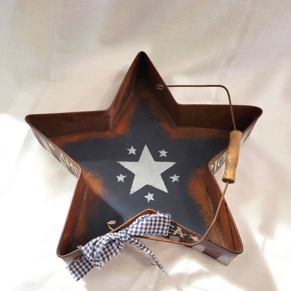 Americana Home Decor Faux Rusty Star - Picture 7 of 7